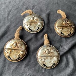 Vintage Metal Rustic Pine Cone Ornaments 4